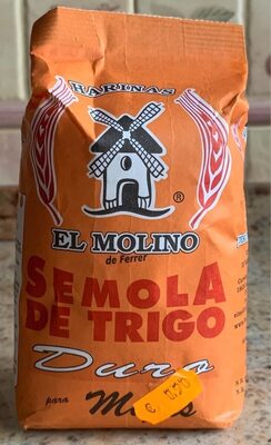 Semola de trigo front packaging