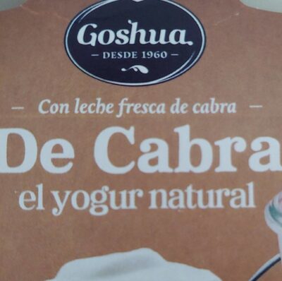 Yogur de cabra