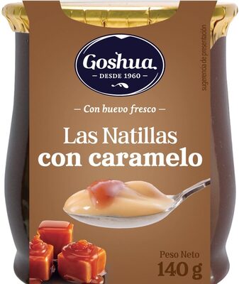 Natillas de huevo y caramelo sin gluten tarro