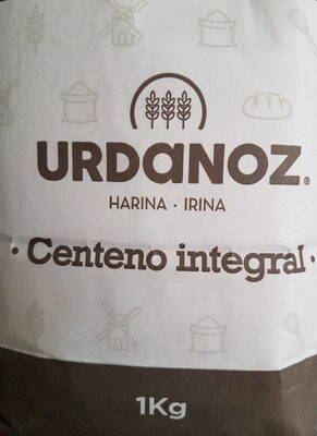harina de centeno integral Urdanoz front packaging