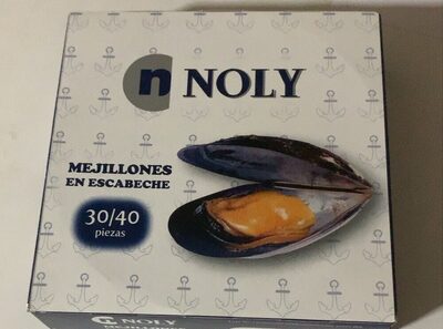 MEJILLONES EN ESCABECHE front packaging