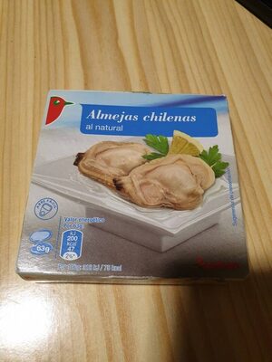 Almejas de Chile al natural