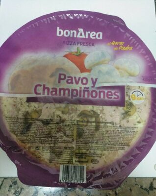 Pizza Pavo Y Champiñones - Gall Dindi I Xampinyons front packaging