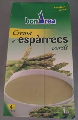 Crema de espárragos verdes