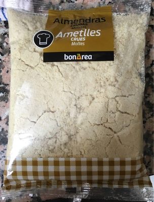 Almendras crudas molidas