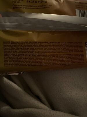 CrujiSnack ingredients label