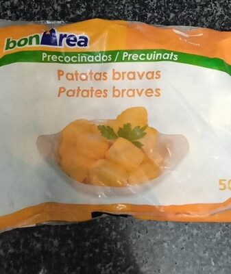 Patatas bravas front packaging