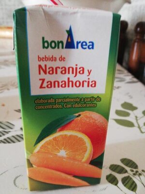 Zumo de naranja y zanahoria