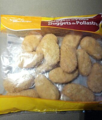 Nuggets de pollo front packaging