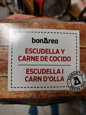 Escudella y carne de cocido