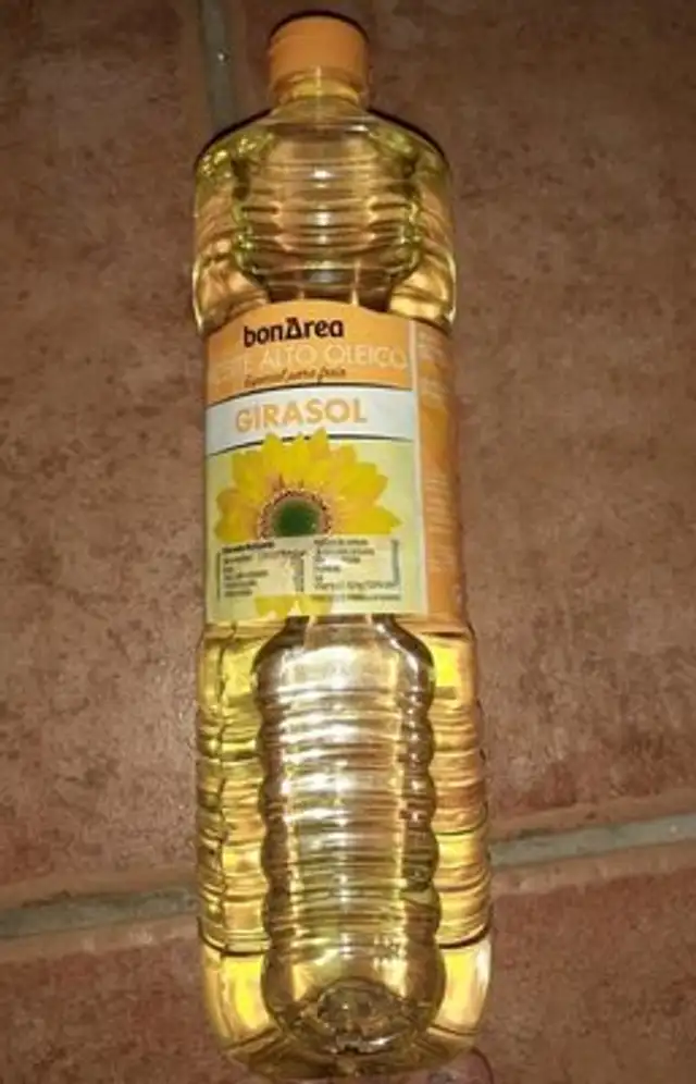 Aceite alto oleico de girasol front packaging