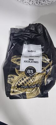 Mini xocolatinas 85% cacau
