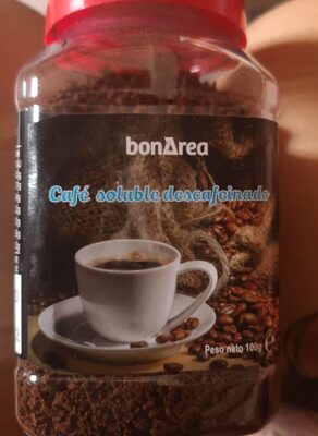 Café soluble descafeinado