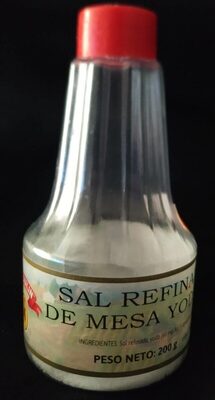 Sal refinada de mesa