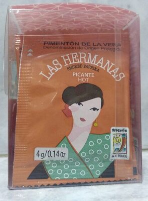 PIMENTON DE LA VERA front packaging