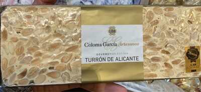 Turrón de Alicante front packaging
