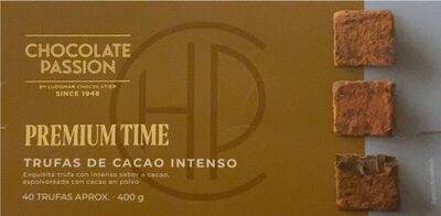 Chocolate Passion Premium Time front packaging