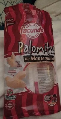 Palomitas de mantequilla front packaging