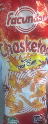 Chasketos hot chilli front packaging