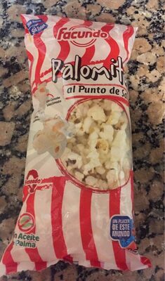 Palomitas al punto de sal