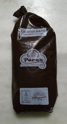 Cacao en polvo para hacer a la taza