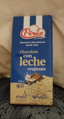 Chocolate leche crujiente