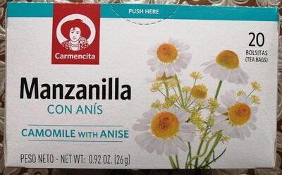 Manzanilla con anís