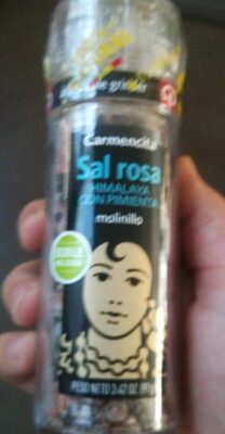 Sal rosa de Himalaya con pimienta