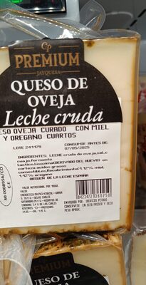 Queso oveja leche cruda