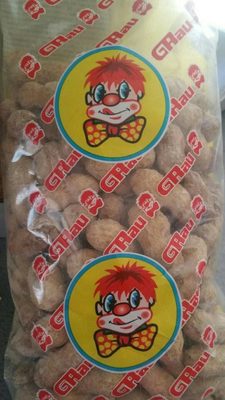 Cacahuètes coque grillée et salée