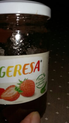 Mermelada de fresa front packaging