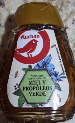 Miel y propoleos verde