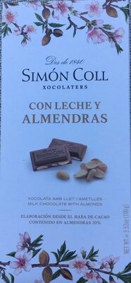 Con leche y almendras