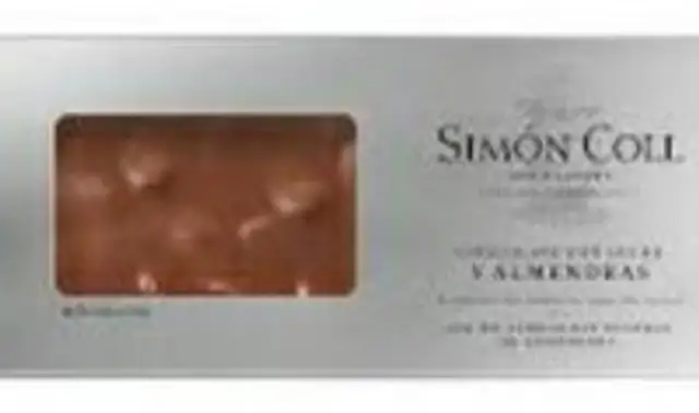 Chocolate con leche y almendras