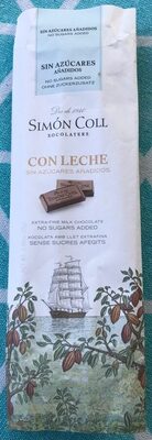 Con leche sin azucarres anadidos