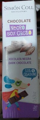 Chocolate negro 50%cacao