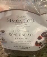 Chocolate 50% en gotas