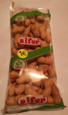 Cacahuete cáscara sin sal