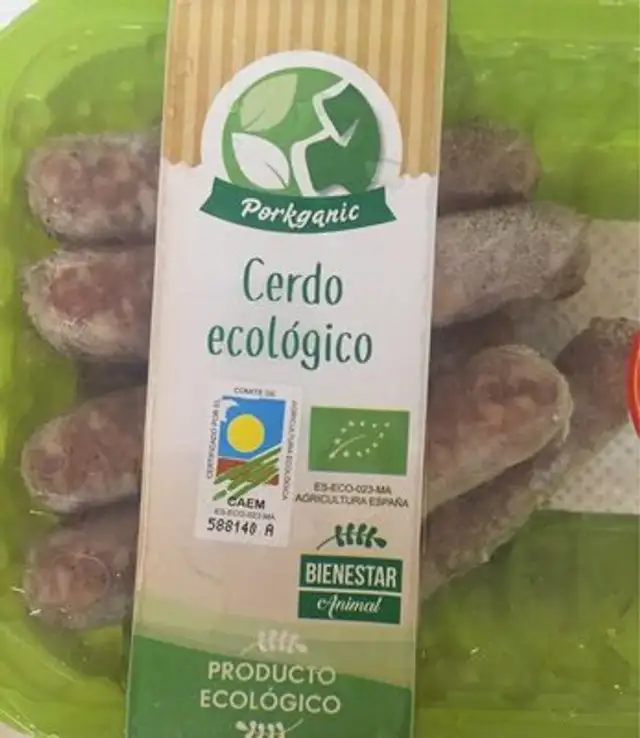 Longaniza pollo front packaging