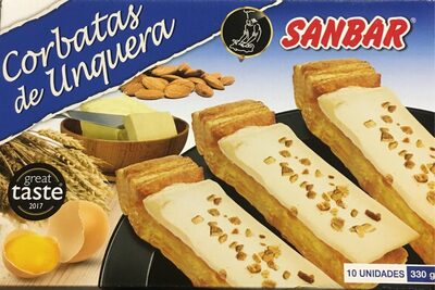 Corbatas de Unquera front packaging