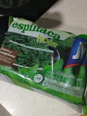 Espinaca front packaging