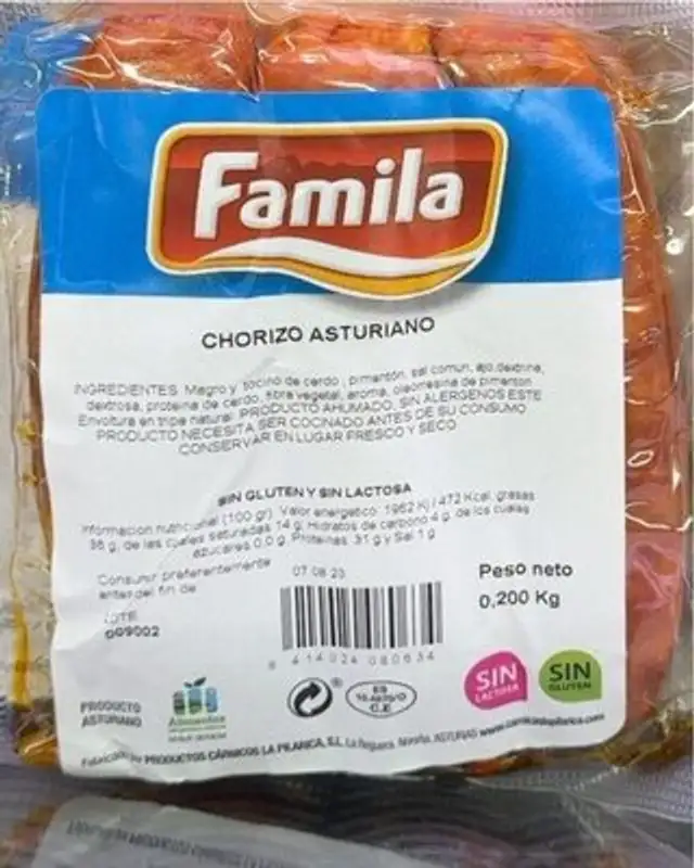 Chorizo asturiano