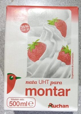 Nata para montar front packaging