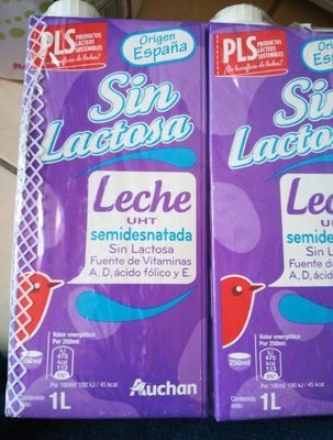 Lait sans lactose demi écrémé