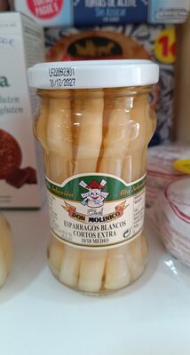 Espárragos blancos cortos extra 10/18 medio