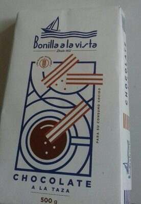 Chocolate a la taza front packaging