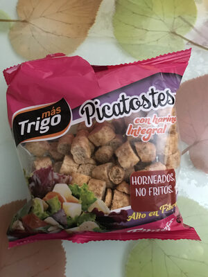 Picatostes con harina integral