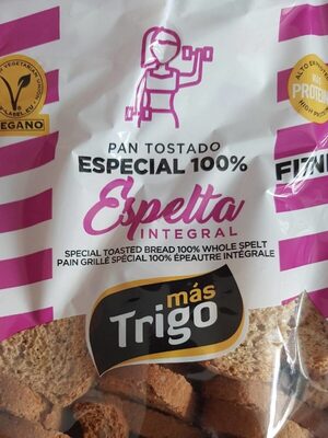 Pan tostado espelta 100%