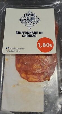 Chorizo chiffonade