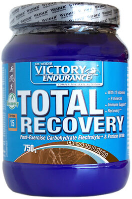 Total recovery chocolate delight front packaging